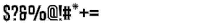 Headpen Inline Font OTHER CHARS