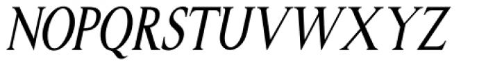 Headstone Roman Condensed oblique JNL Font UPPERCASE