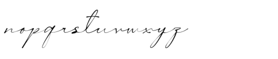 Healing Fairy Signature Font LOWERCASE