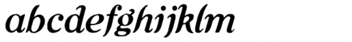 Hearst Italic Font LOWERCASE