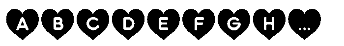 Heart Shape Regular FONT