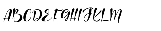 Heartberry Italic Font UPPERCASE