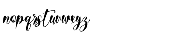 Heartberry Italic Font LOWERCASE