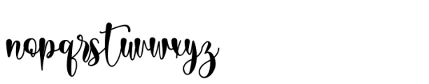 Heartberry Regular Font LOWERCASE