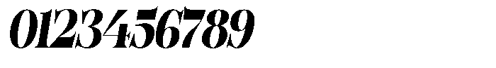 Hearthen Royale Condensed Italic Font OTHER CHARS