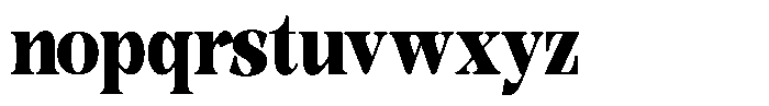 Hearthen Royale Contrast Cond Font LOWERCASE
