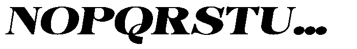 Hearthen Royale Contrast Exp Italic Font UPPERCASE