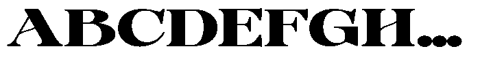 Hearthen Royale Contrast Exp Font UPPERCASE
