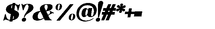 Hearthen Royale Contrast Italic Font OTHER CHARS