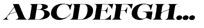 Hearthen Royale Expanded Italic Font
