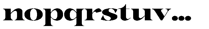 Hearthen Royale Expanded Font LOWERCASE