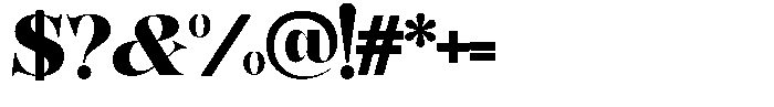 Hearthen Royale Regular Font OTHER CHARS