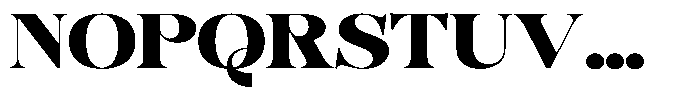Hearthen Royale Semi Expanded Font UPPERCASE