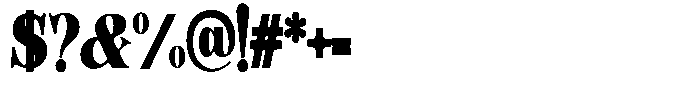 Hearthen Royale Soft Contrast Cn Font OTHER CHARS