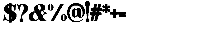 Hearthen Royale Soft Contrast Sm Font OTHER CHARS