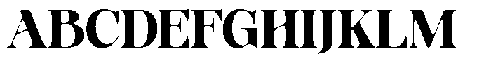Hearthen Royale Soft Sem Condensed Font UPPERCASE