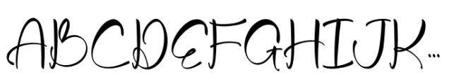Heartime Regular Font UPPERCASE