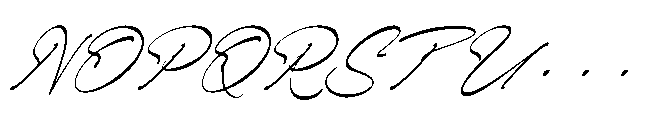 Heartin Daniela Italic Font UPPERCASE