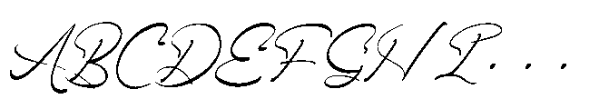 Heartin Daniela Regular Font UPPERCASE