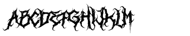 Heartless Blackmetal Font