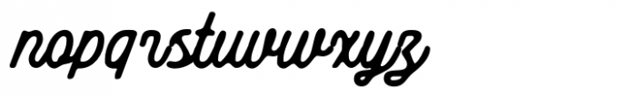 Heartstrong Script Smooth Font LOWERCASE