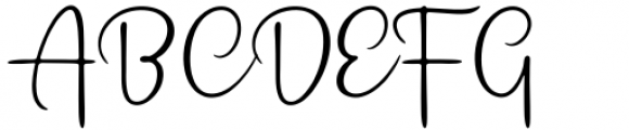 Heartway Signature Font UPPERCASE