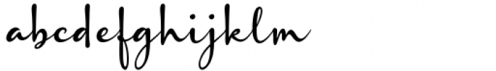 Heartway Signature Font LOWERCASE
