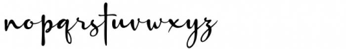 Heartway Signature Font LOWERCASE