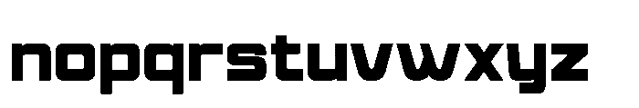 Heat Racer Font LOWERCASE