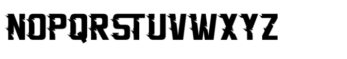 Heat Road Regular Font UPPERCASE