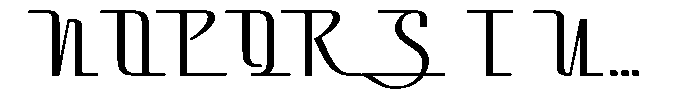 Heatrous Regular Font UPPERCASE