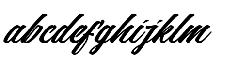 Heats Black Italic FONT