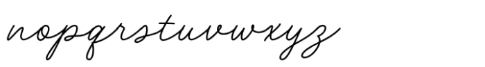 Heavenlight Font LOWERCASE