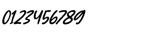 Heavenly Joyful Italic Font OTHER CHARS