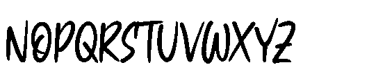 Heavenly Joyful Regular Font UPPERCASE