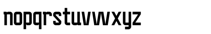 Heavenward Bold Expanded Font LOWERCASE