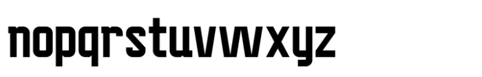 Heavenward Extra Bold Expanded Font LOWERCASE
