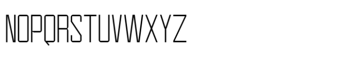 Heavenward Extra Light Expanded Font UPPERCASE