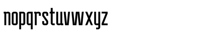 Heavenward Medium Condensed Font LOWERCASE