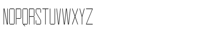 Heavenward Thin Font UPPERCASE