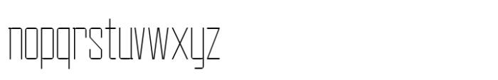 Heavenward Thin Font LOWERCASE