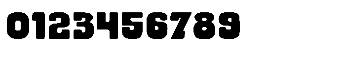 Heavy Bloky Font OTHER CHARS