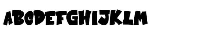 Heavy Jack Regular Font UPPERCASE