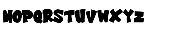 Heavy Jack Regular Font UPPERCASE
