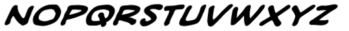 Heavy Mettle UC BB Bold Italic Font LOWERCASE