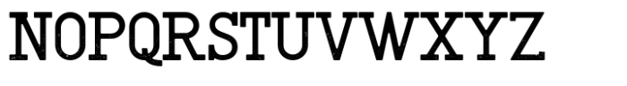 Heavy Truckit Stamp Regular Font UPPERCASE