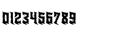 Heavytal Regular Font OTHER CHARS