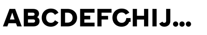 Hebden Recut Extra Bold Font
