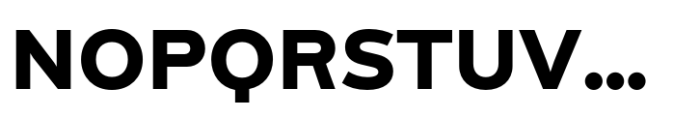Hebden Recut Extra Bold Font UPPERCASE