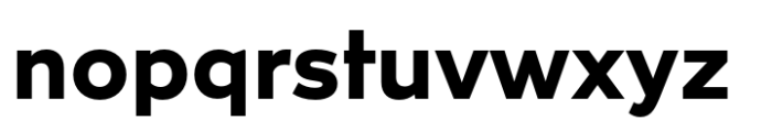 Hebden Recut Extra Bold Font LOWERCASE